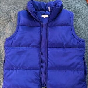 Calvin Klein Royal Blue Quilted Vest